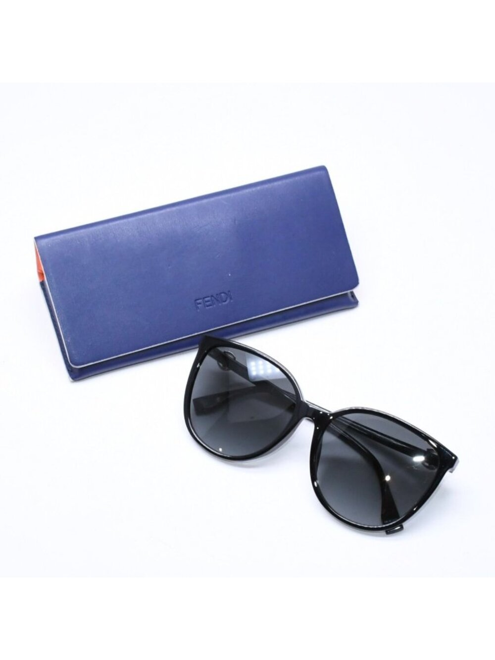 Fendi Sunglasses Eyewear FF Black Silver